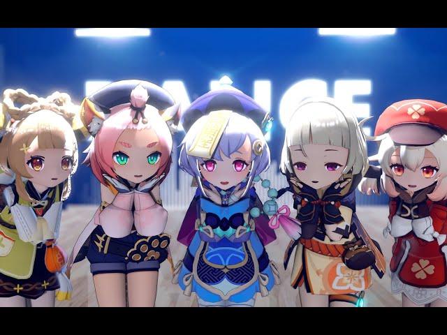 【Genshin Impact MMD/4K/60FPS】PENTA LOLIS【Kimagure Mercy】