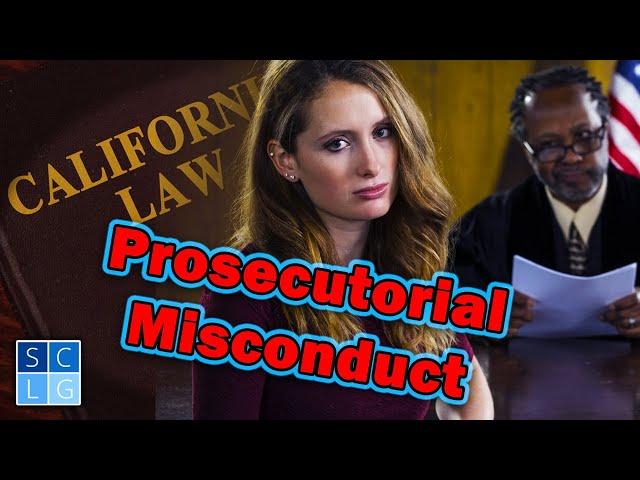 What is "Prosecutorial Misconduct"? Former D.A. explains