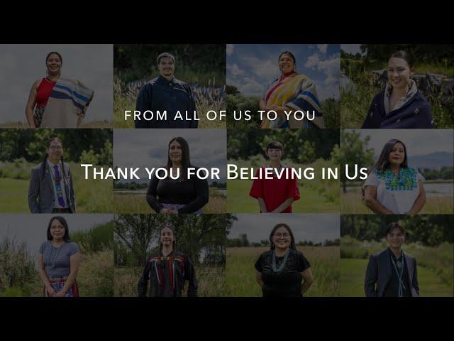 Native students are forever grateful for your support