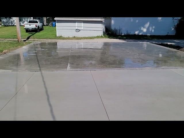 How to take care of new fresh concrete! how often to water