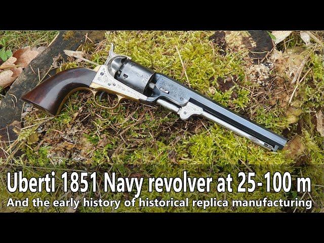 1851 Navy .36 revolver at 100 meters? - the early history of replica gunmaking