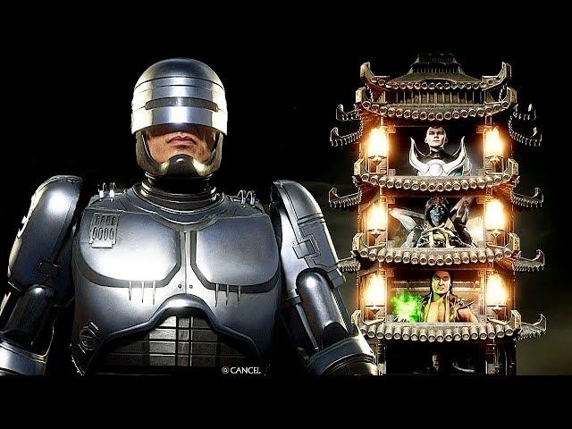 Mortal Kombat 11 Robocop Gameplay Klassic Tower Walkthrough MK11 (No Commentary)