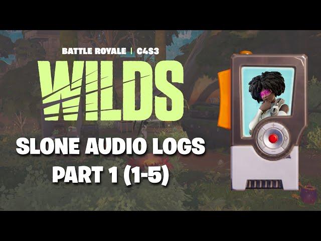 Fortnite SLONE AUDIO LOGS Part 1 (With Subtitles) | Ch4 Season 3 Storyline