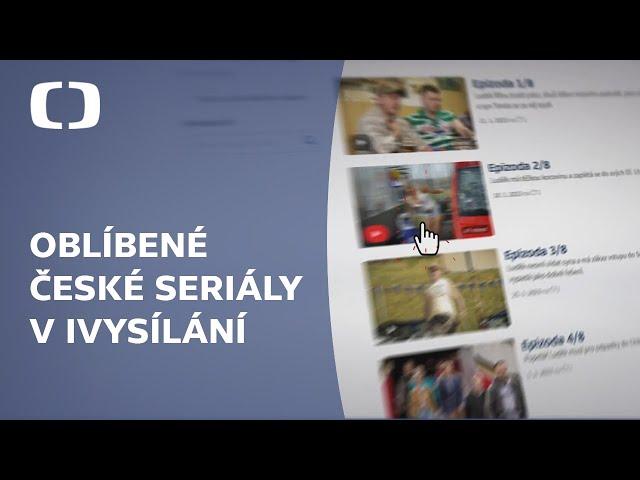 Oblíbené české seriály v iVysílání