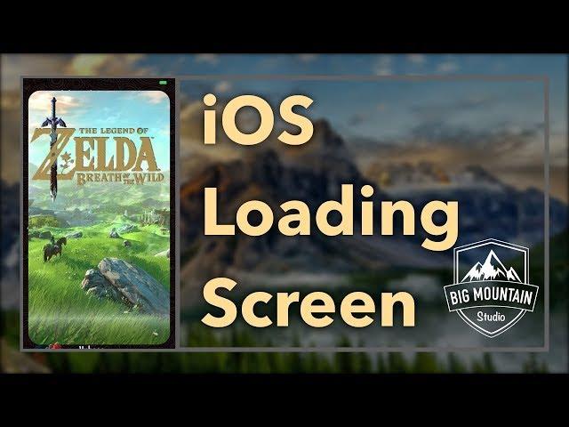 Creating a Loading Screen - Zelda App (iOS, Xcode 9, Swift 4)