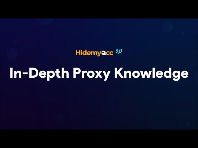 Hidemyacc | All You Need To Know About Proxies For Making Money Online