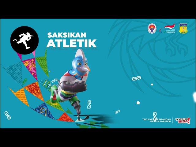 [ Live Streaming ] Atletik  Peparnas XVI 2021 Papua | Session 3 | Day 7