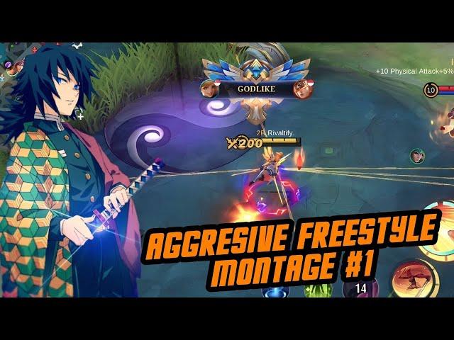 No Rival  || Satisfaying Aggresive Fanny Freestyle Montage #1 || Randy25 Style ! Short Montage MLBB