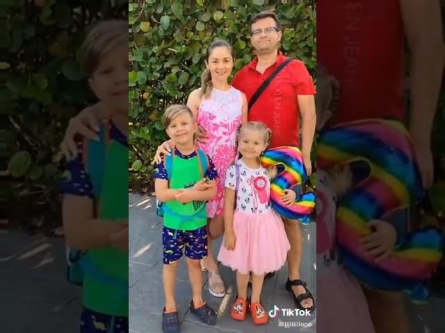 Diana and Roma with family #shorts  #tiktok