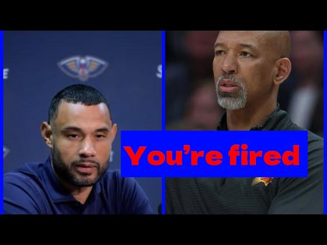 The Detroit Pistons have fired  coach Monty Williams after one season with the team