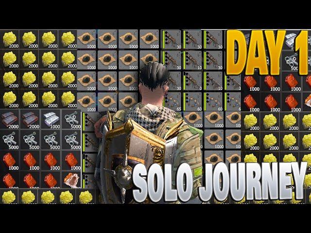 SOLO JOURNEY ON RAMPAGE DAY 1 LAST ISLAND OF SURVIVAL