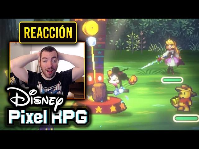 ¡ERA REAL!  Mi REACCIÓN desde Los Ángeles a DISNEY PIXEL RPG: ¿Buscan su próximo KINGDOM HEARTS?