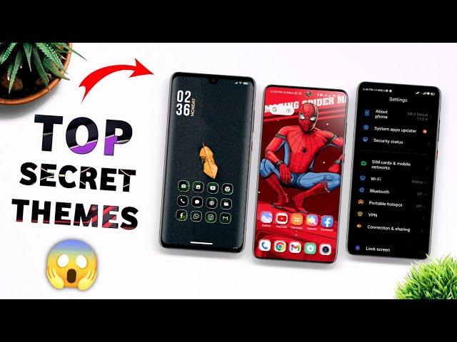 3 Top SECRET Miui/Redmi Themes  || Miui Themes Download