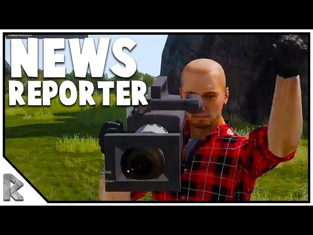 News Reporter Royal! - Arma 3 No Pixel Life Mod Gameplay (Funny Moments #1)