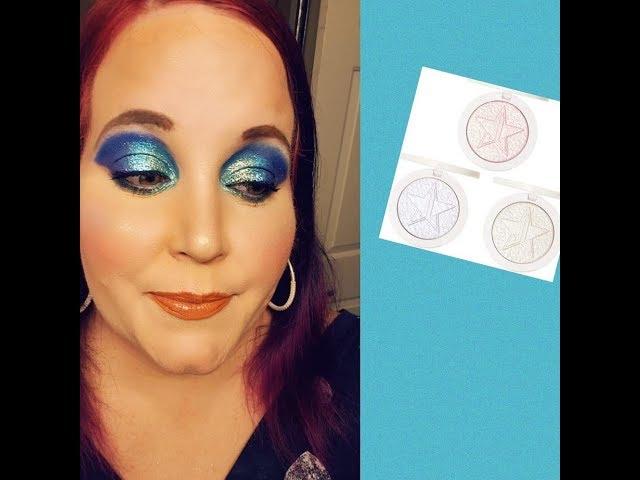 Jeffree Star Extreme Frost Highlighters | Using Them as Eyeshadow