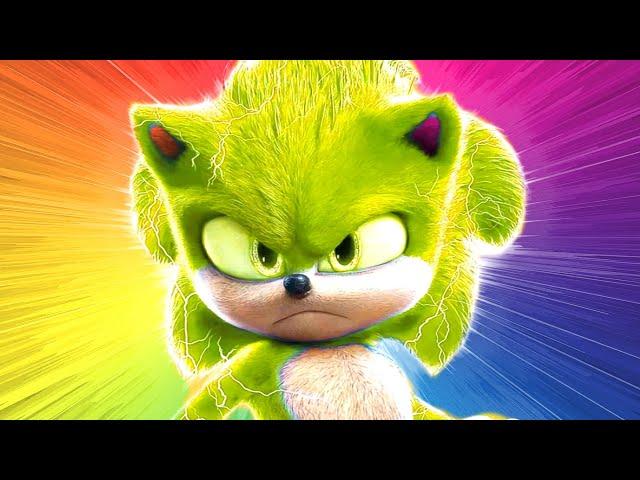 Sonic CHANGES COLOR  Sonic Collection Miles Tails Prowers Knuckles animation color mix-up