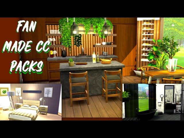 Fan Made Custom Content Packs//The Sims 4