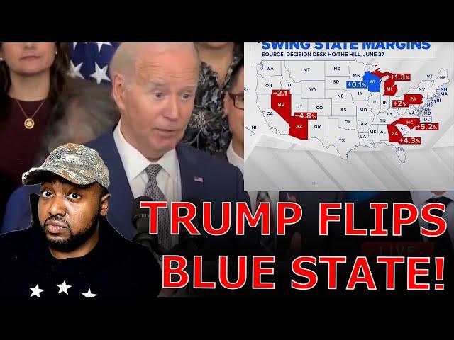 Trump FLIPS ANOTHER BLUE STATE As Democrats Get BRUTAL Reality Check After Disaster Biden Debate