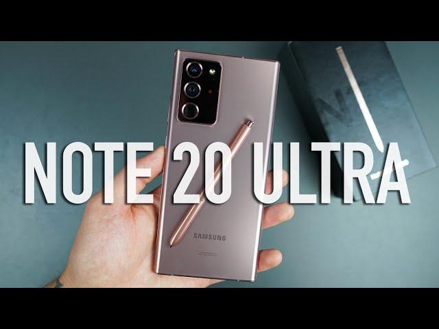 Samsung GALAXY NOTE 20 ULTRA Unboxing & Tour!