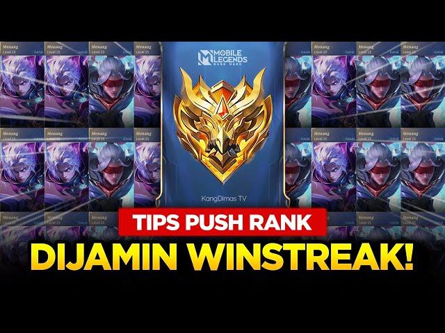 COBA SEKALI TIPS INI BIKIN KAMU MUDAH WINSTREAK!!