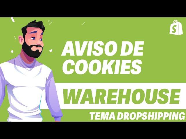 WAREHOUSE: Configurar Aviso de Cookies no Shopify (Rápido e Fácil) 2024