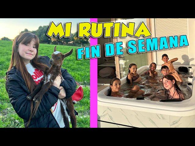 Mi Rutina de Fin de Semana + Fiesta de Pijamas con Amigos  NO DORMIMOS