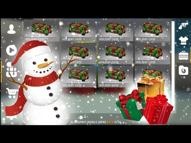 OPEN CASE 13x HOLIDAY / BLOCKPOST MOBILE (JVzinYTfps)