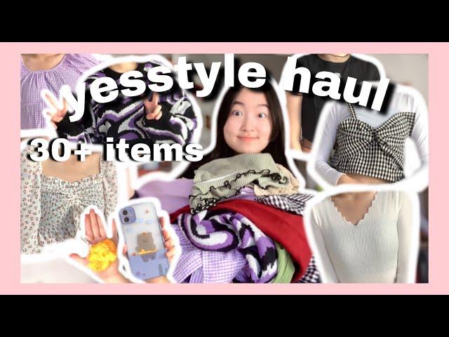 HUGE YESSTYLE try-on haul | 30+ items (honest review) 2021 - Spring and Summer Yesstyle Try-on Haul