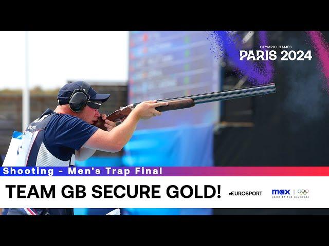 NEW OLYMPIC RECORD!  Nathan Hales wins Men's Trap Final | #Paris2024 #Olympics