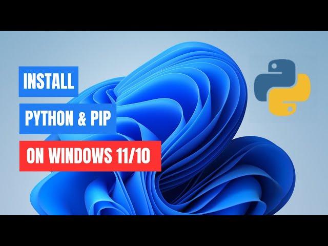 How to install Python 3.12.2 and PIP on Windows 11 | 10