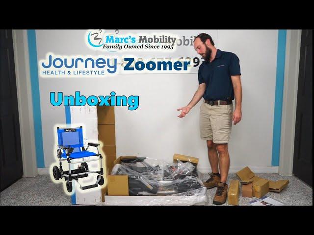 Journey Zoomer Folding Powerchair - Unboxing and Assembly