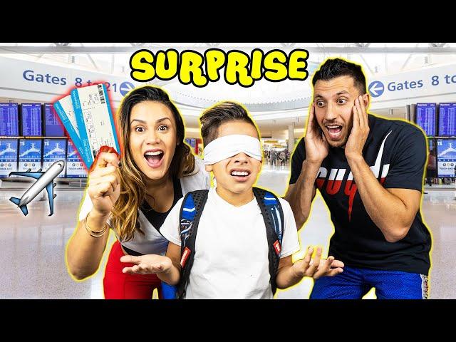 Surprising Our SON with a DREAM VACATION!!! | The Royalty Family