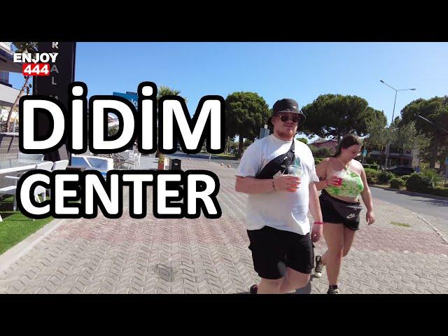 4K UHD - Didim Center - Turkey Aydın Didim Walking Tour