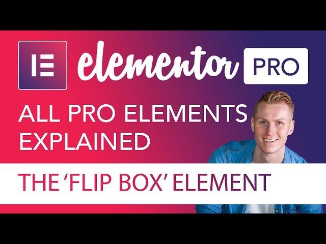 Flip Box Element Tutorial | Elementor Pro