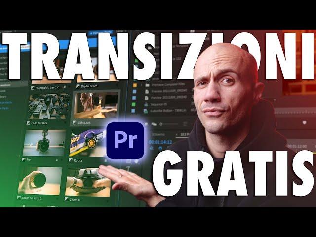 Transizioni GRATIS su PREMIERE 2022