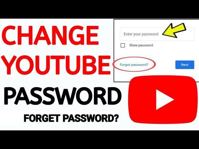 How To Change YouTube Password? Easy