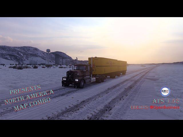 ATS 1.53 - GMC Logistics - North America Map Combo 02.01.2025