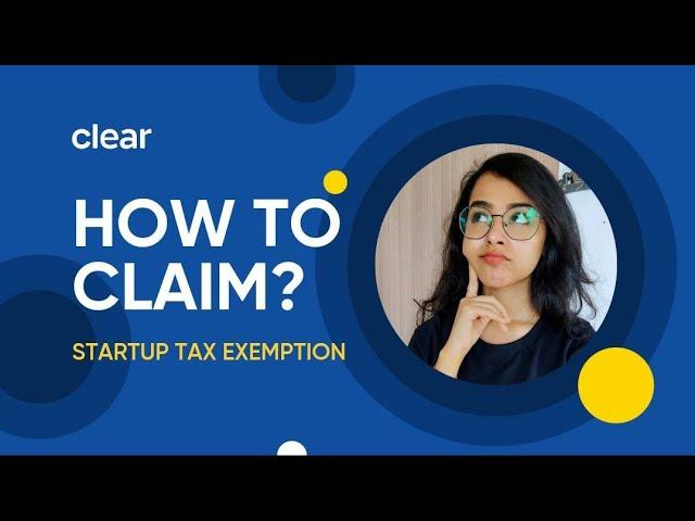 Income Tax Exemption For Startups | How to Apply for Income Tax Exemption on Startup India Website