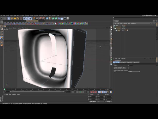 Cinema 4D Tutorial - Symmetry object and Scripting