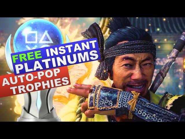 Free PS5/PS4 Platinum Games | Instant Platinums - Cross save | Auto-Pop Trophies