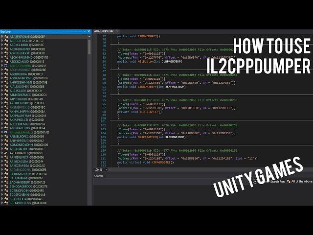 How to use Il2CppDumper | Unity Il2CPP Game Modding