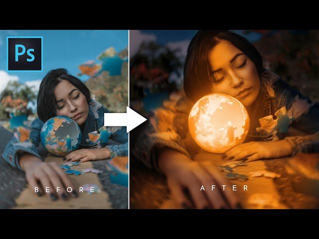How To Glow Anything in Photoshop | Glowing Object | Photoshop Tutorial (Easy)