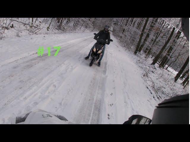 Direkt nach der Schule durch den Schnee fahren! // Motorvlog #17 // jetforce // Hartriders