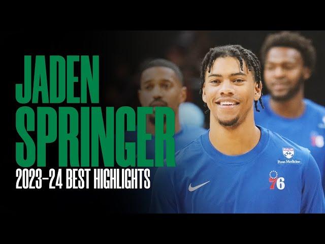 Jaden Springer 2023-24 Best Highlights | Welcome to Boston ️