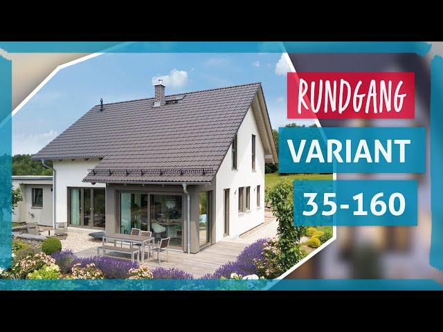 Einfamilienhaus mit Satteldach – Hausrundgang in Oberleichtersbach | Hanse Haus