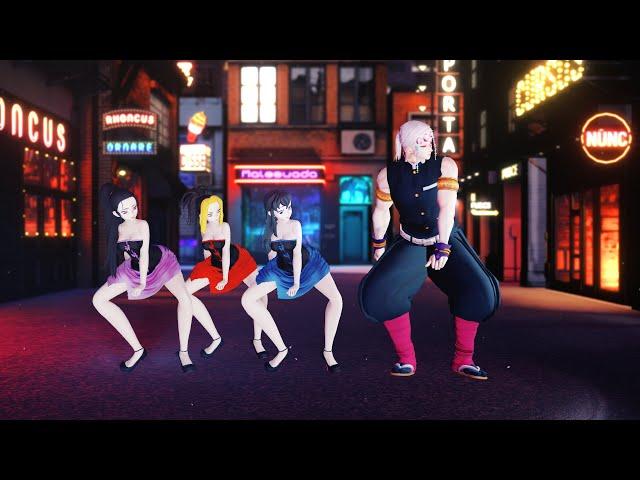 Uzui & Three Wives - TYLA Dance - MMD