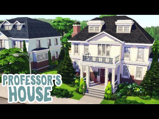 Professor's House || The Sims 4: Speed Build