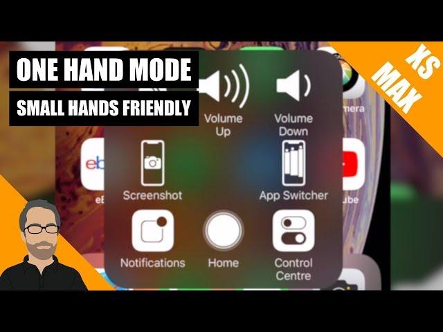 iPhone XS Max One Hand Mode [Small Hands]