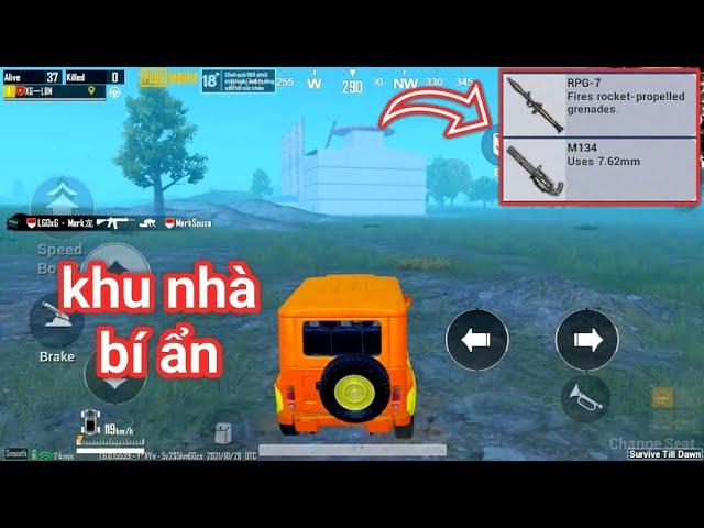 PUBG Mobile - Khám Phá Khu Nhà Mới Xuất Hiện Trong Zombie | Toàn Vũ Khí Cực Khủng