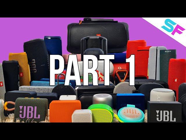 55 Bluetooth Speakers In One Video - Part 1